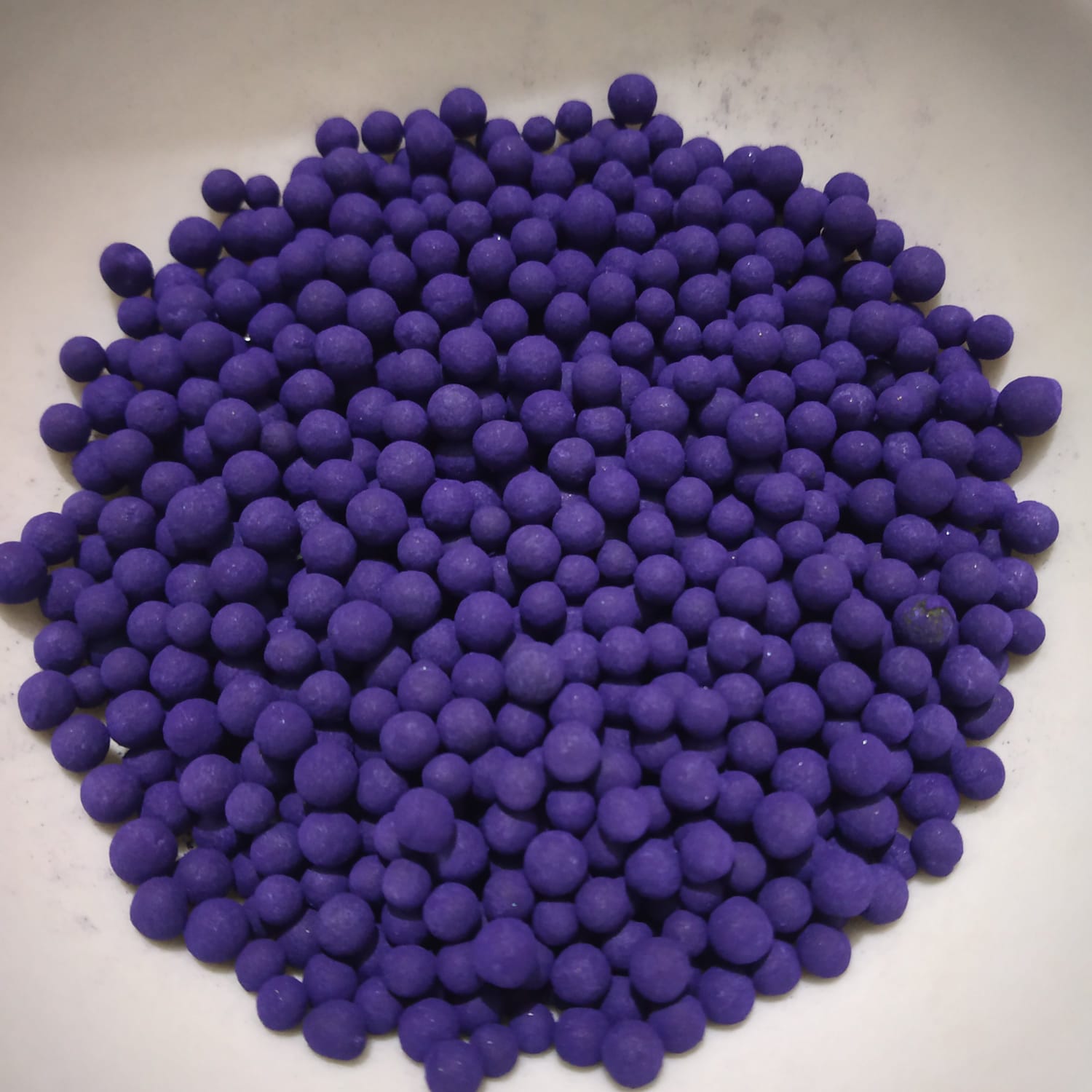 Purple Colour granules